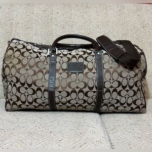 ❄️Coach Fabric Satchel/ Shoulder Bag❄️